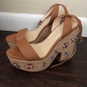 Jessica simpson platform sandals